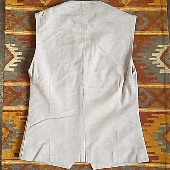 JOSEPH ABBOUD fitted suit vest from Jos A Bank mens S - Picture 4 of 4